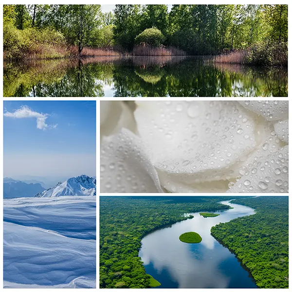 Agua<br />(fluidez, adaptabilidad)
