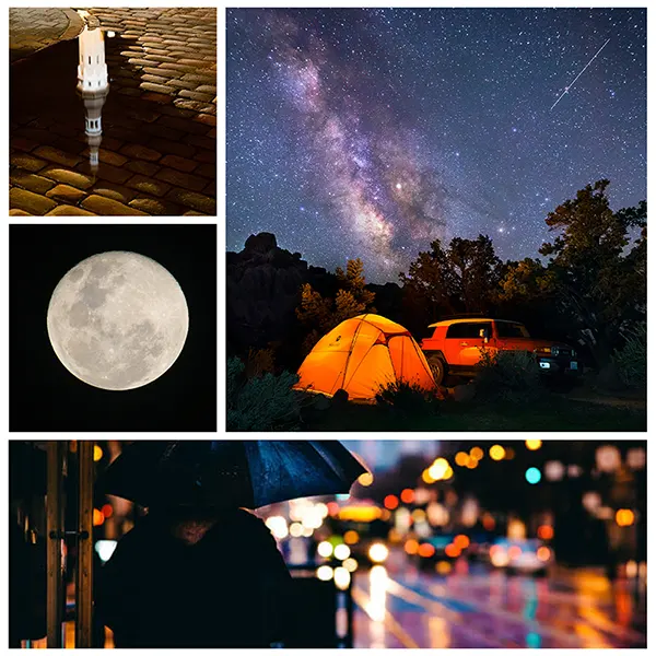 Noche<br />(profundidad y misterio)
